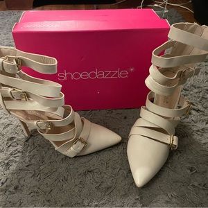 Beige Heels - 8.5 - Shoe Dazzle